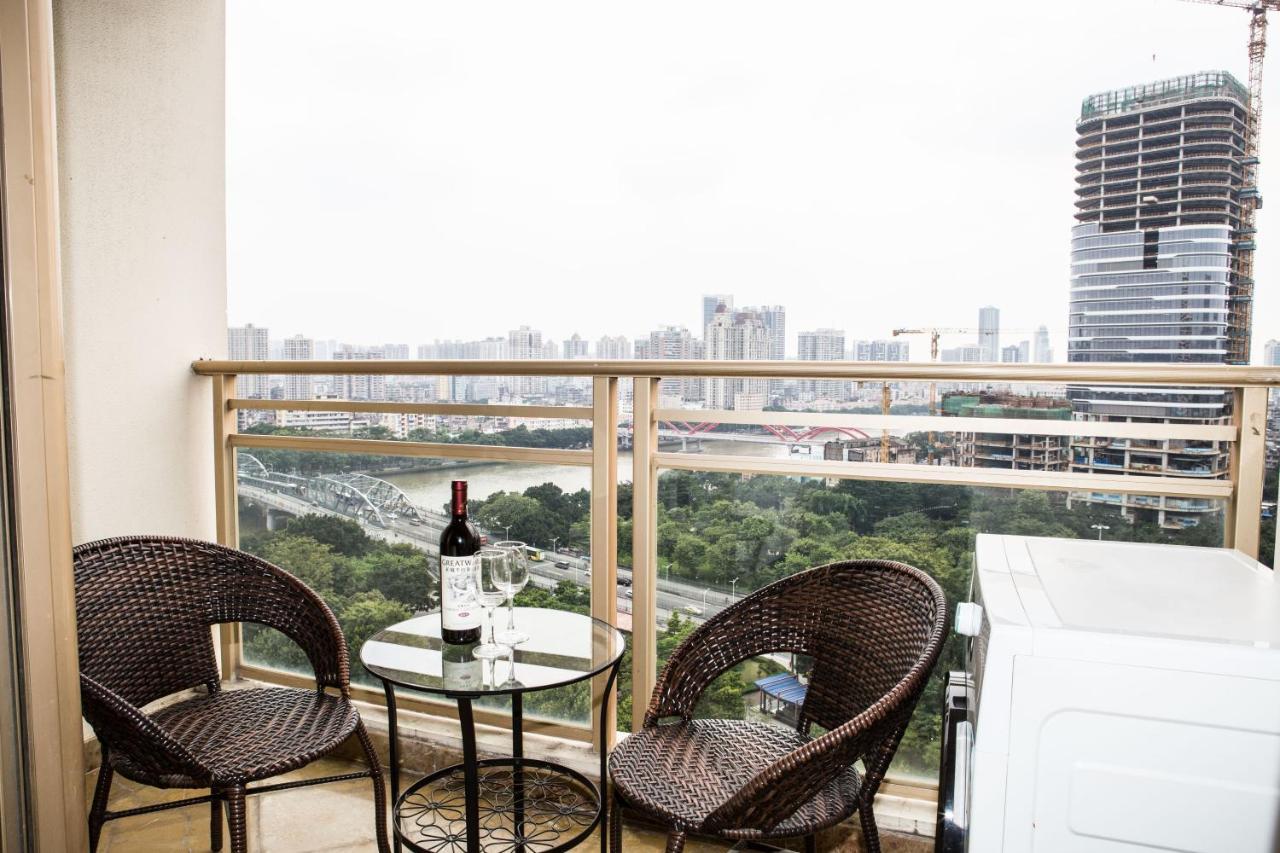 Waifiden Guangzhou Haizhu Square Wanyi Apartment Exterior photo